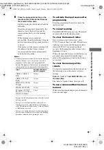 Preview for 65 page of Sony STR-DA3100ES - Fm Stereo/fm-am Receiver Operating Instructions Manual