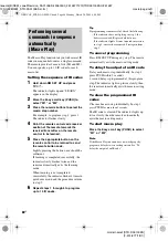 Preview for 66 page of Sony STR-DA3100ES - Fm Stereo/fm-am Receiver Operating Instructions Manual