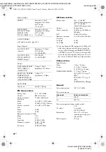 Preview for 76 page of Sony STR-DA3100ES - Fm Stereo/fm-am Receiver Operating Instructions Manual