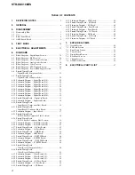 Preview for 4 page of Sony STR-DA3100ES - Fm Stereo/fm-am Receiver Service Manual