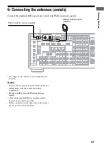 Предварительный просмотр 39 страницы Sony STR-DA3600ES - Multi Channel Av Receiver Operating Instructions Manual