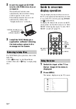 Предварительный просмотр 54 страницы Sony STR-DA3600ES - Multi Channel Av Receiver Operating Instructions Manual