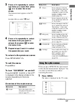 Предварительный просмотр 55 страницы Sony STR-DA3600ES - Multi Channel Av Receiver Operating Instructions Manual