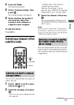 Предварительный просмотр 67 страницы Sony STR-DA3600ES - Multi Channel Av Receiver Operating Instructions Manual