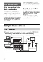 Предварительный просмотр 90 страницы Sony STR-DA3600ES - Multi Channel Av Receiver Operating Instructions Manual