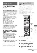 Предварительный просмотр 95 страницы Sony STR-DA3600ES - Multi Channel Av Receiver Operating Instructions Manual