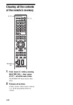 Предварительный просмотр 146 страницы Sony STR-DA3600ES - Multi Channel Av Receiver Operating Instructions Manual