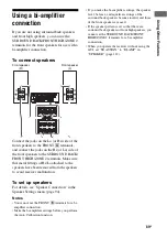 Предварительный просмотр 89 страницы Sony STR-DA3700ES Operating Instructions Manual