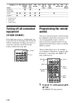 Предварительный просмотр 118 страницы Sony STR-DA3700ES Operating Instructions Manual