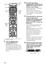 Предварительный просмотр 124 страницы Sony STR-DA3700ES Operating Instructions Manual