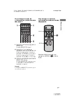 Предварительный просмотр 185 страницы Sony STR-DA4300ES - Multi Channel Av Receiver Operating Instructions Manual