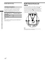 Preview for 14 page of Sony STR-DA50ES - Fm Stereo/fm-am Receiver Operating Instructions Manual