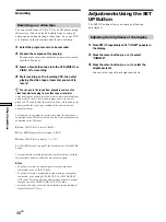 Preview for 46 page of Sony STR-DA50ES - Fm Stereo/fm-am Receiver Operating Instructions Manual