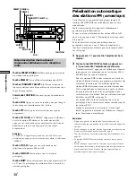 Preview for 92 page of Sony STR-DA50ES - Fm Stereo/fm-am Receiver Operating Instructions Manual