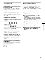 Preview for 93 page of Sony STR-DA50ES - Fm Stereo/fm-am Receiver Operating Instructions Manual