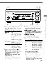 Preview for 131 page of Sony STR-DA50ES - Fm Stereo/fm-am Receiver Operating Instructions Manual