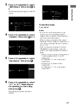 Preview for 47 page of Sony STR-DA5400ES Operating Instructions Manual