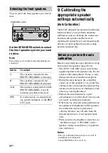 Preview for 48 page of Sony STR-DA5400ES Operating Instructions Manual