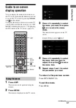 Preview for 55 page of Sony STR-DA5400ES Operating Instructions Manual