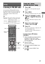 Preview for 65 page of Sony STR-DA5400ES Operating Instructions Manual