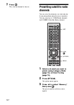 Preview for 74 page of Sony STR-DA5400ES Operating Instructions Manual