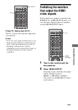 Preview for 101 page of Sony STR-DA5400ES Operating Instructions Manual