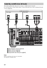 Предварительный просмотр 38 страницы Sony STR DA5500ES - AV Network Receiver Operating Instructions Manual