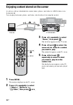 Предварительный просмотр 96 страницы Sony STR DA5500ES - AV Network Receiver Operating Instructions Manual