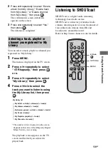 Предварительный просмотр 101 страницы Sony STR DA5500ES - AV Network Receiver Operating Instructions Manual