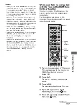 Предварительный просмотр 113 страницы Sony STR DA5500ES - AV Network Receiver Operating Instructions Manual