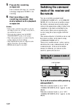 Предварительный просмотр 124 страницы Sony STR DA5500ES - AV Network Receiver Operating Instructions Manual