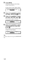 Предварительный просмотр 148 страницы Sony STR DA5500ES - AV Network Receiver Operating Instructions Manual