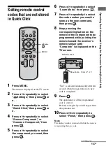 Предварительный просмотр 167 страницы Sony STR DA5500ES - AV Network Receiver Operating Instructions Manual