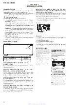 Предварительный просмотр 4 страницы Sony STR-DA5500ES Service Manual Digest