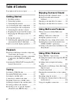 Preview for 6 page of Sony STR DA6400ES Operating Instructions Manual