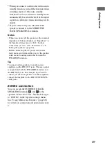 Preview for 25 page of Sony STR DA6400ES Operating Instructions Manual