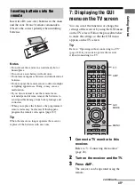 Preview for 45 page of Sony STR DA6400ES Operating Instructions Manual