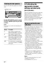 Preview for 48 page of Sony STR DA6400ES Operating Instructions Manual