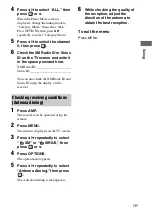 Preview for 71 page of Sony STR DA6400ES Operating Instructions Manual