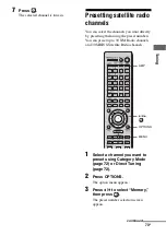 Preview for 73 page of Sony STR DA6400ES Operating Instructions Manual