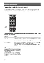 Preview for 78 page of Sony STR DA6400ES Operating Instructions Manual