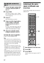 Preview for 96 page of Sony STR DA6400ES Operating Instructions Manual