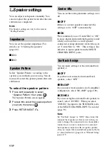 Preview for 114 page of Sony STR DA6400ES Operating Instructions Manual