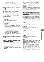 Preview for 117 page of Sony STR DA6400ES Operating Instructions Manual