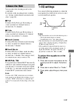 Preview for 119 page of Sony STR DA6400ES Operating Instructions Manual