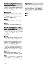 Preview for 122 page of Sony STR DA6400ES Operating Instructions Manual