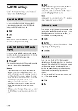 Preview for 126 page of Sony STR DA6400ES Operating Instructions Manual