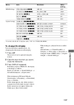 Preview for 133 page of Sony STR DA6400ES Operating Instructions Manual