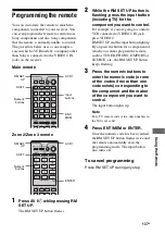 Preview for 137 page of Sony STR DA6400ES Operating Instructions Manual