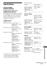 Preview for 171 page of Sony STR DA6400ES Operating Instructions Manual